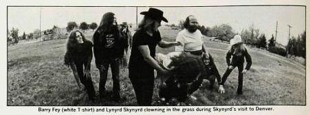 Barry Fey and Lynyrd Skynyrd